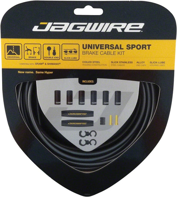 Jagwire Cables and Housing Ice Gray Jagwire Universal Sport Brake Cable Kit