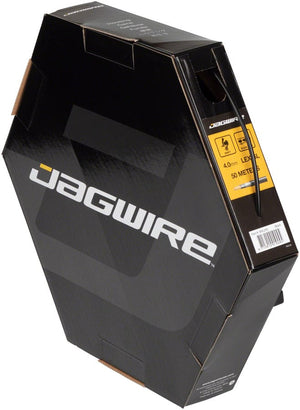 Jagwire Cables and Housing Jagwire 4mm Sport Derailleur Housing Slick-Lube Liner 50M File Box BLK