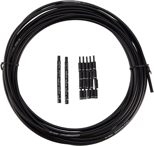 Jagwire Cables and Housing Jagwire 5mm Pro Compressionless Brake Housing Slick-Lube Liner 10M Roll BLK