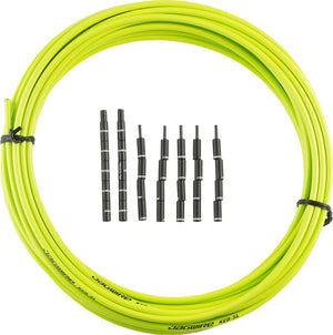 Jagwire Cables and Housing Jagwire 5mm Pro Compressionless Brake Housing Slick-Lube Liner 10M Roll Organic Green