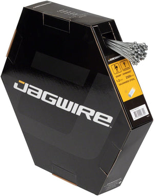 Jagwire Cables and Housing Jagwire Basics Shift Cable - 1.2 x 2300mm Galvanized Steel For SRAM/Shimano Box of 100