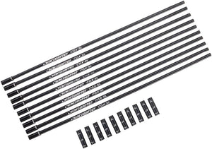 Jagwire Cables and Housing Jagwire Flexible 4mm Housing Segments Shimano Shadow-Type Road Rear Derailleurs RD-R9100 RD-R8000 RD-R7000 240mm BLK Pack of 10