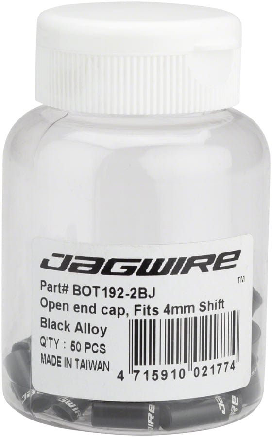 Jagwire Cables and Housing Parts and Accessories Alloy / 50 Jagwire 4mm Sealed End Caps