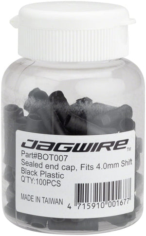 Jagwire Cables and Housing Parts and Accessories Nylon / 100 Jagwire 4mm Sealed End Caps