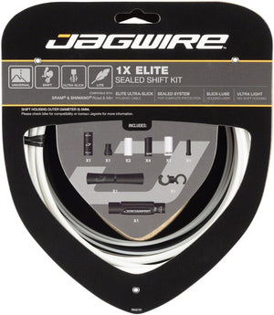 Jagwire Cables and Housing White Jagwire 1x Elite Sealed Shift Cable Kit