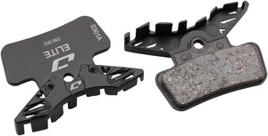 Jagwire Disc Brake Pads Jagwire Elite Cooling Disc Brake Pad - Semi-Metallic Aluminum Backed Fits SRAM Guide Ultimate RSC B1 RS B1 R B1