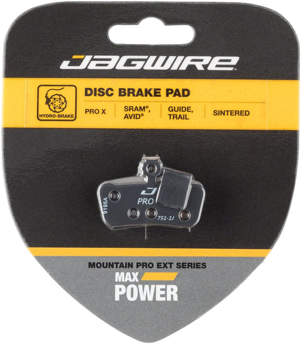 Jagwire Disc Brake Pads Jagwire Mountain Pro Extreme Sintered Disc Brake Pads SRAM Guide RSC RS R Avid Trail