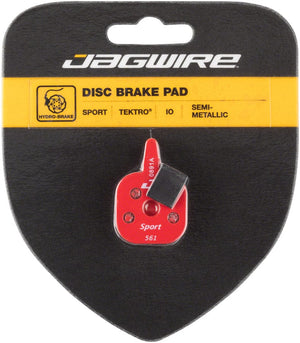 Jagwire Disc Brake Pads Jagwire Mountain Sport Semi-Metallic Disc Brake Pads for Tektro Io