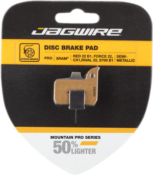 Jagwire Disc Brake Pads Jagwire Pro Alloy Backed Semi-Metallic Disc Brake Pads SRAM Red 22 B1 Force 22 CX1 Rival 22 S700 B1 Level Ultimate