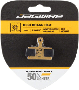 Jagwire Disc Brake Pads Jagwire Pro Semi-Metallic Disc Brake Pads - For Shimano S700 M615 M6000 M785 M8000 M666 M675 M7000 M9000 M9020 M985 M987