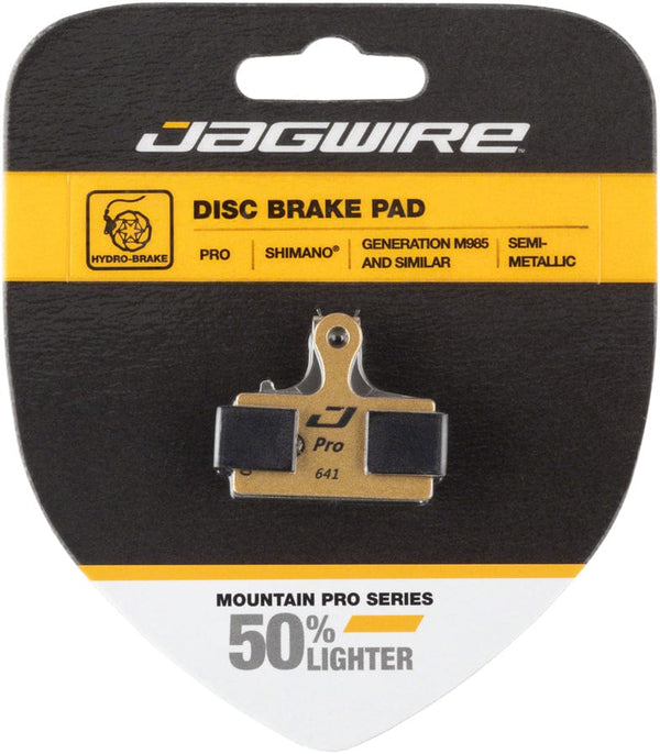 Jagwire Disc Brake Pads Jagwire Pro Semi-Metallic Disc Brake Pads - For Shimano S700 M615 M6000 M785 M8000 M666 M675 M7000 M9000 M9020 M985 M987