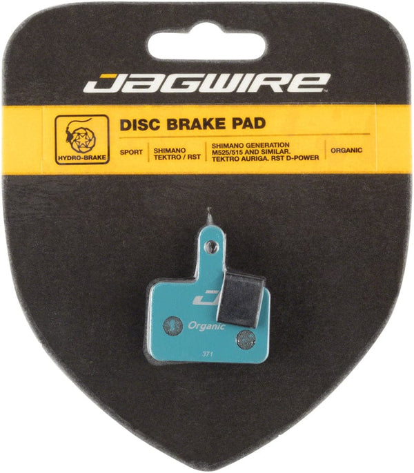 Jagwire Disc Brake Pads Jagwire Sport Organic Disc Brake Pads - For Shimano Acera M3050 Alivio M4050 Deore M515/M515-LA/M525/T615