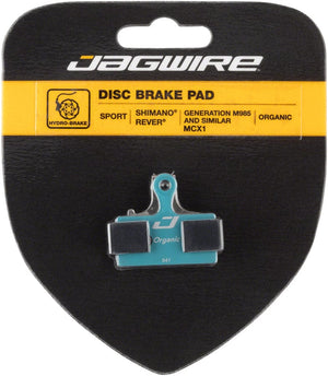 Jagwire Disc Brake Pads Jagwire Sport Organic Disc Brake Pads - For Shimano S700 M615 M6000 M785 M8000 M666 M675 M7000 M9000 M9020 M985 M987