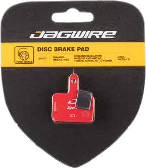 Jagwire Disc Brake Pads Jagwire Sport Semi-Metallic Disc Brake Pads - For Shimano Acera M3050 Alivio M4050 Deore M515/M515-LA/M525/T615