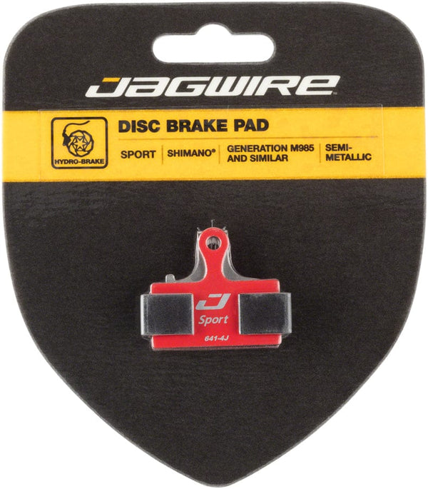 Jagwire Disc Brake Pads Jagwire Sport Semi-Metallic Disc Brake Pads - For Shimano S700 M615 M6000 M785 M8000 M666 M675 M7000 M9000 M9020 M985 M987