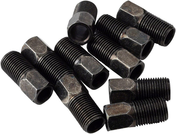 Jagwire Disc Hose and Parts Jagwire Hydraulic Hose Compression Nut for Shimano Bag of 10
