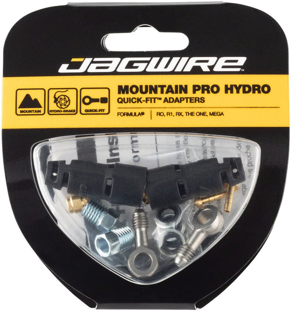 Jagwire Disc Hose and Parts Jagwire Pro Disc Brake Hydraulic Hose Quick-Fit Adaptor Formula R1R R1 T1 RO
