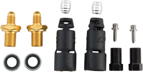 Jagwire Disc Hose and Parts SRAM Guide Level Avid Code DB Elixir Juicy Jagwire Pro Quick-Fit Adapters Hydraulic Hose
