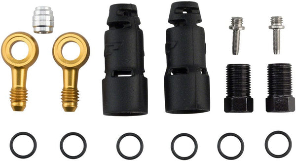 Jagwire Disc Hose and Parts SRAM Guide R/RS/RSC/Ultimate Avid Juicy 5/7/Carbon/Ultimate Jagwire Pro Quick-Fit Adapters Hydraulic Hose