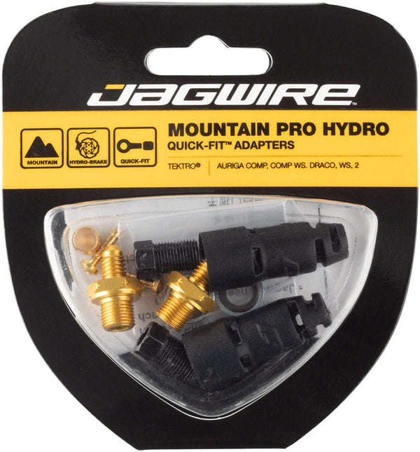 Jagwire Disc Hose and Parts Tektro Auriga Comp Auriga Comp WS Draco Gemini Jagwire Tektro Quick-Fit Adapters