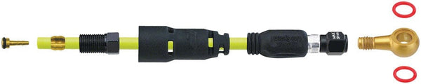 Jagwire Disc Hose and Parts TRP Slate EVO C1.8 C2.3 Quadiem G-Spec DH-EVO Jagwire TRP Disc Brake Hydraulic Hose Quick-Fit Adapters