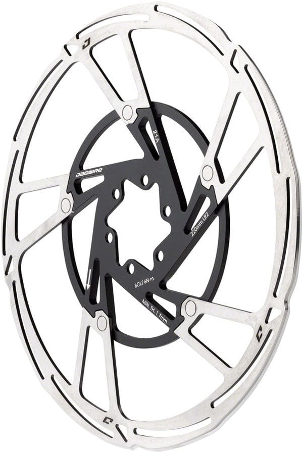 Jagwire Disc Rotor 220Mm / 6-Bolt Jagwire Pro LR2 Disc Brake Rotor