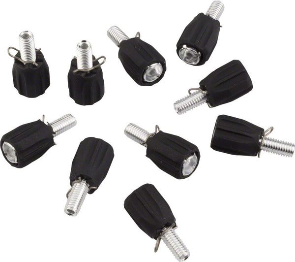 Jagwire Exclude Index / Bag Of 10 / Black Jagwire Frame Mounted Adjusting Barrel