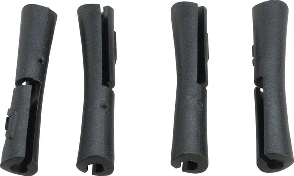 Jagwire Exclude Jagwire Tube Tops 5G Frame Protectors for Brake or Shift Housing Black Bag/4