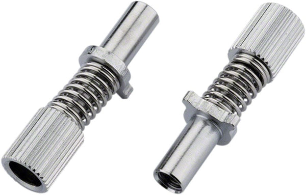 Jagwire Exclude Mickey / Pair / Chrome Jagwire Frame Mounted Adjusting Barrel
