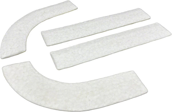 Jagwire Under-Tape Pad Jagwire Pro Anti-Vibration Handlebar Pad Set - eTPU Foam For Drop Bars White