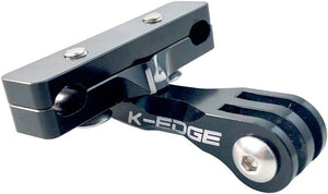 K-Edge Camera Mounts K-EDGE Go BIG Pro Saddle Rail Camera Mount GoPro Garmin Shimano BLK