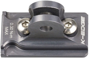 K-Edge Camera Mounts K-EDGE NiteRider Adapter K-EDGE Go Big Mounts Combo Mounts Gun Metal