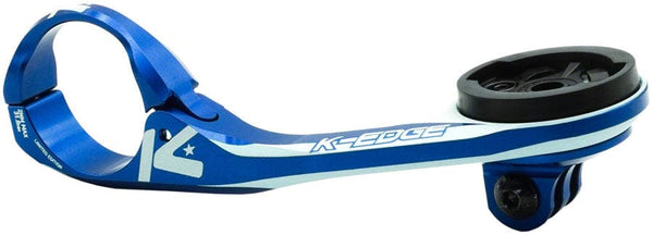 K-Edge Computers and Accessories Blue K-Edge Garmin/Wahoo Max XL Combo Computer Mounts