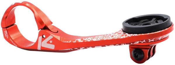 K-Edge Computers and Accessories Chameleon Red K-Edge Garmin/Wahoo Max XL Combo Computer Mounts