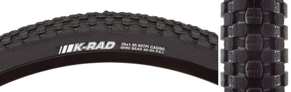 Kenda Tires Kenda K-Rad Sport 26x1.95 Standard Tire