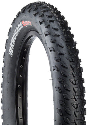 Kenda Tires Kenda Krusade Tire - 20 x 4 Clincher Wire Black 60tpi