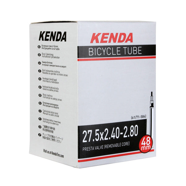 Kenda Tube Kenda Butyl Tube 27.5 x 2.4-2.8" PV/48mm RVC - Each