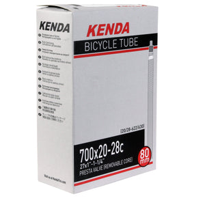 Kenda Tube Kenda Butyl Tube 700 x 20-28 PV 80mm RVC - Each