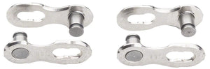 KMC Chain Links and Pins KMC MissingLink-11 Connector - 11-Speed Reusable Silver 2 Pairs/Card
