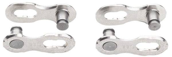 KMC Chain Links and Pins KMC MissingLink-11 Connector - 11-Speed Reusable Silver 2 Pairs/Card