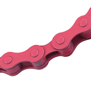 KMC Chains KMC S1 Chain Single Speed 1/8'' Links: 112 Pink