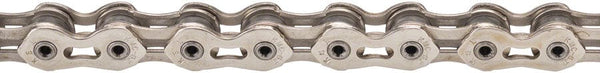 KMC Chains Wide / 1/2" X 1/8" KMC K1SL SuperLite Kool Narrow Chain - Single Speed 3/32" 100 Links Silver