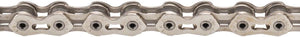 KMC Chains Wide / 1/2" X 1/8" KMC K1SL SuperLite Kool Narrow Chain - Single Speed 3/32" 100 Links Silver