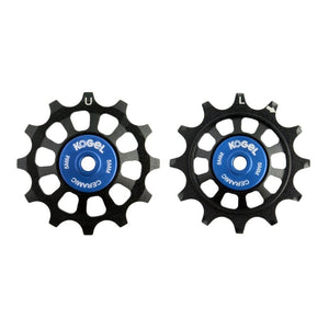 Kogel Rear Derailleurs Kogel Kogel Derailleur Pulley Hybrid Ceramic 12T Shimano 11sp Black/Blue Shimano 11s