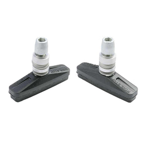 Kool Stop Linear Pull Brake Parts Kool Stop City Threaded Black Linear Pull Pads Threaded posts Pair