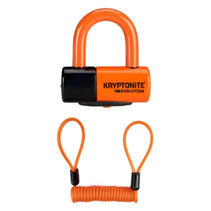 Kryptonite Locks Kryptonite Evolution Disc Lock Premium Pack 14mm Key Orange 8 of 10