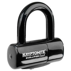 Kryptonite U-Lock Kryptonite Evolution Series 4 Disc U-Lock Key 46x53mm 1.8'' x 2.1'' Thickness in mm: 14mm Black