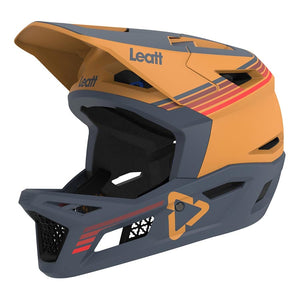 Leatt Full Face Helmets Leatt MTB Gravity 4.0 Men Full Face Helmet Suede S 55-56cm