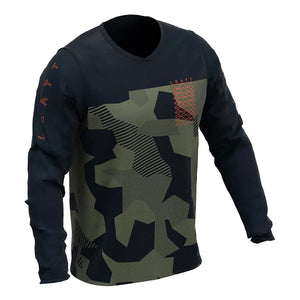 Leatt Jerseys Leatt MTB Gravity 4.0 Jr Jersey Camo S