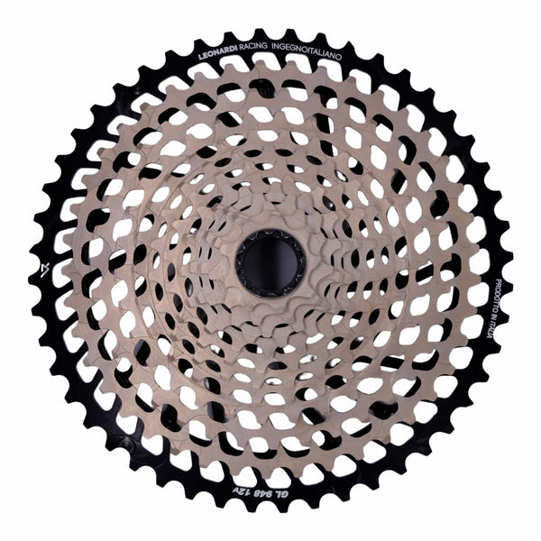 Leonardi Cassettes 9-48T / Black/Black Leonardi General Lee 12 Speed Cassette